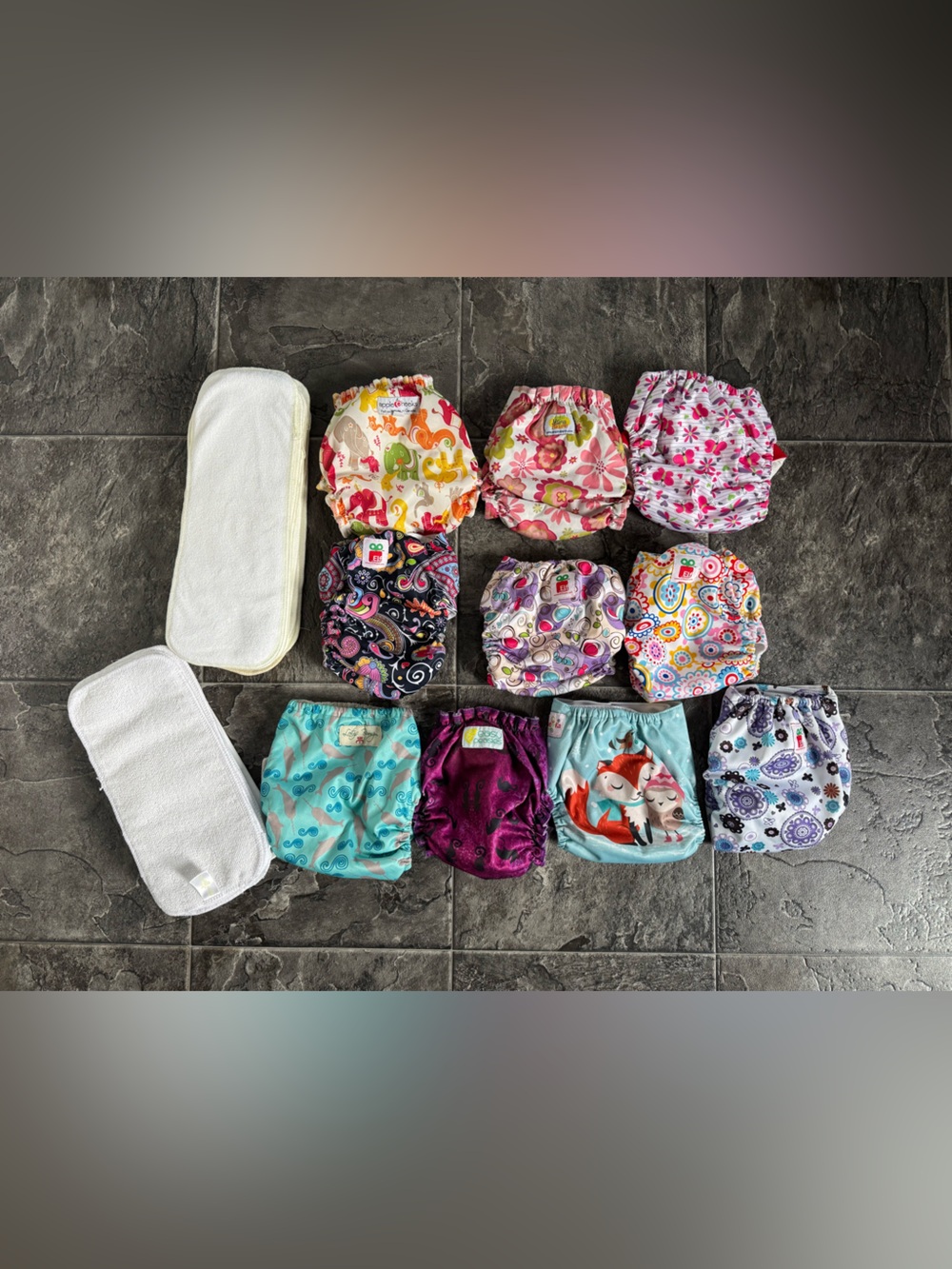 Cloth Diaper Set of 10